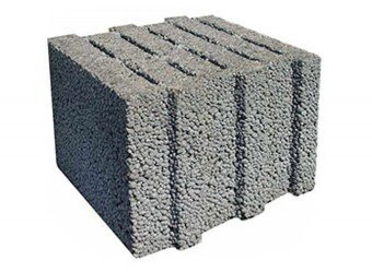 Керамзитобетонные блоки рядовые 400х300x240